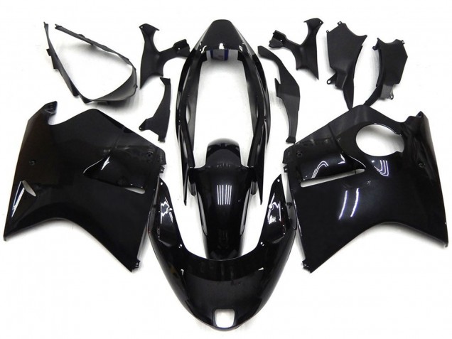 1996-2007 Glossy Black Honda CBR1100XX Motorcycle Fairings