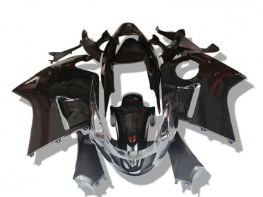 1996-2007 Glossy Black Grey Honda CBR1100XX Motorcycle Fairings