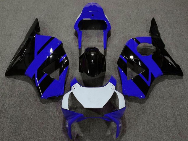 2002-2003 Blue White Glossy Black OEM Style Honda CBR954RR Motorcycle Fairings
