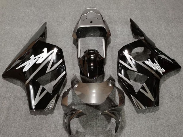 2002-2003 Silver Glossy Black Honda CBR954RR Motorcycle Fairings