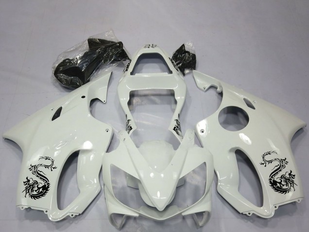 2001-2003 White Dragon Honda CBR600 F4i Motorcycle Fairings