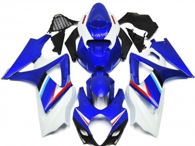 2007-2008 Blue White Red Black Suzuki GSXR 1000 Motorcycle Fairings