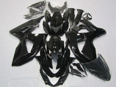 2009-2016 Glossy Black Suzuki GSXR 1000 Motorcycle Fairings