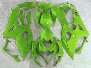 2005-2006 Glossy Green Suzuki GSXR 1000 Motorcycle Fairings
