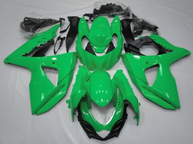 2009-2016 Green Black Suzuki GSXR 1000 Motorcycle Fairing