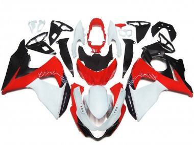 2009-2016 White Red Black Suzuki GSXR 1000 Motorcycle Fairing Kits