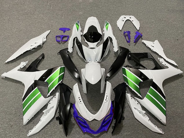 2009-2016 White Blue Green Black Suzuki GSXR 1000 Motorcycle Fairings