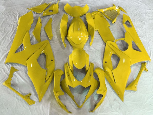 2005-2006 Glossy Yellow Suzuki GSXR 1000 Motorcycle Fairings