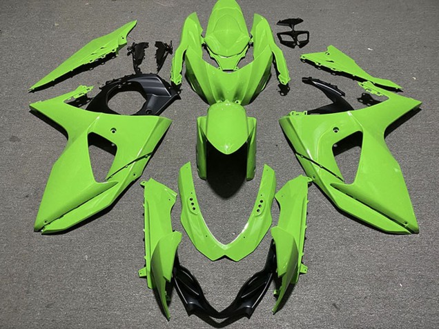 2009-2016 Green Black Suzuki GSXR 1000 Motorcycle Fairings