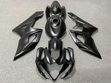 2005-2006 Matte Black Suzuki GSXR 1000 Motorcycle Fairings