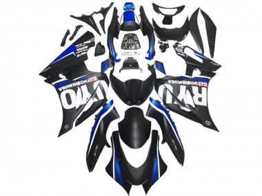 2017-2023 Matte Black Blue Suzuki GSXR 1000 Motorcycle Fairings