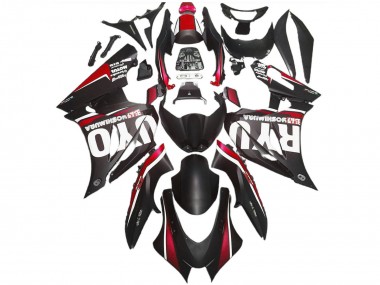 2017-2023 Matte Black Red Suzuki GSXR 1000 Abs Motorcycle Fairings