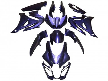 2017-2023 Matte Blue Suzuki GSXR 1000 Motorcycle Fairings