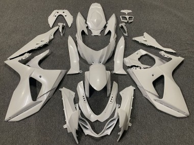 2009-2016 Glossy White Suzuki GSXR 1000 Motorcycle Fairing