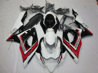 2005-2006 White Red Black Yoshimura Suzuki GSXR 1000 Motorcycle Fairings