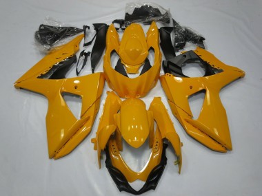 2009-2016 Yellow Suzuki GSXR 1000 Motorcycle Fairings