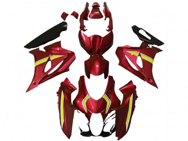 2017-2023 Red Yellow Style Suzuki GSXR 1000 Motorcycle Fairings