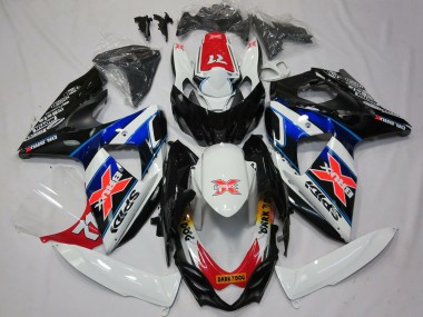 2009-2016 White Blue Red Black X Suzuki GSXR 1000 Motorcycle Fairings