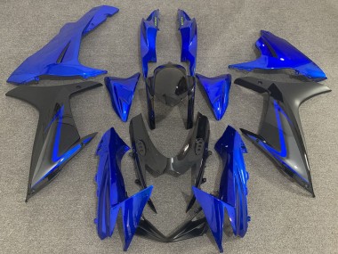 2011-2024 Blue Black Grey Suzuki GSXR 600 / GSXR 750 Motorcycle Fairings