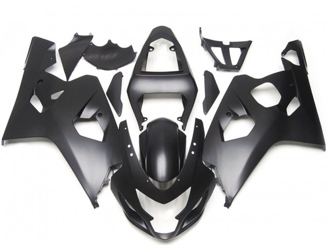 2004-2005 Matte Black Style Suzuki GSXR 600 / GSXR 750 Motorcycle Fairings