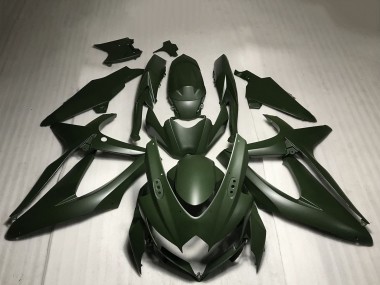 2008-2010 Matte Green Suzuki GSXR 600 / GSXR 750 Motorcycle Fairings