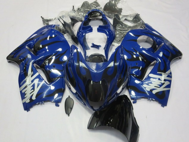 1997-2007 Deep Blue Suzuki GSXR 1300 Motorcycle Fairings