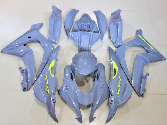 2016-2019 Light Blue Yellow Kawasaki ZX10R Motorcycle Fairings