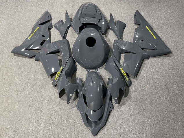 2004-2005 Dark Grey with Logo Kawasaki ZX10R Motorcycle Fairings