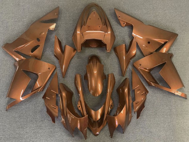 2004-2005 Glossy Orange Kawasaki ZX10R Motorcycle Fairings