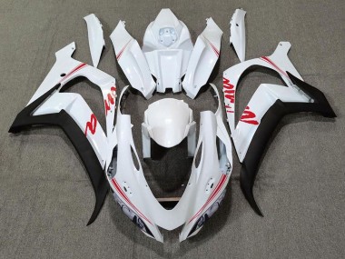 2016-2019 Pearl White Black Red Kawasaki ZX10R Motorcycle Fairings