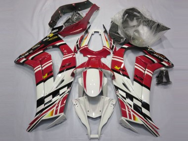 2011-2015 Red Black White Yellow Kawasaki ZX10R Motorcycle Fairings