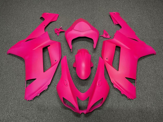 2007-2008 Fuchsia Kawasaki ZX6R Motorcycle Fairings