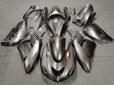2006-2011 Silver Kawasaki ZX14R Motorcycle Fairings
