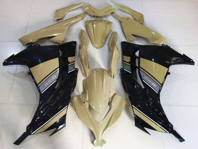2013-2018 Desert Tan Black Kawasaki Ninja 300 Motorcycle Fairings
