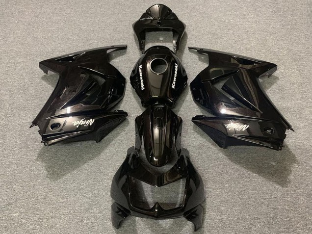 2008-2012 Glossy Black OEM Style Kawasaki Ninja 250 Motorcycle Fairings