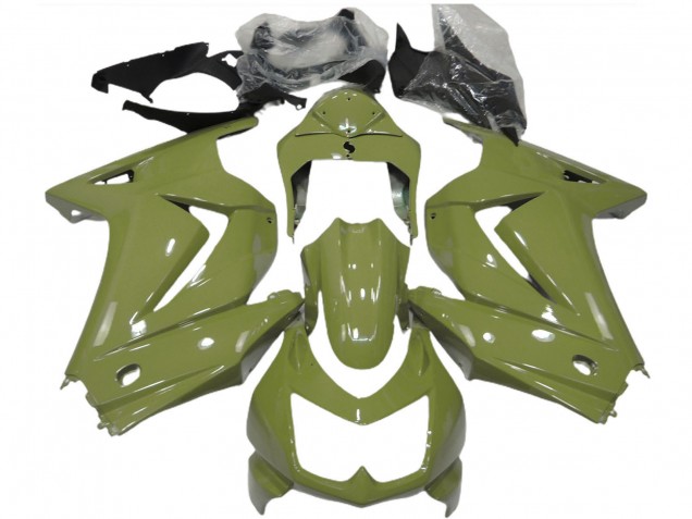 2008-2012 Olive Kawasaki Ninja 250 Motorcycle Fairings