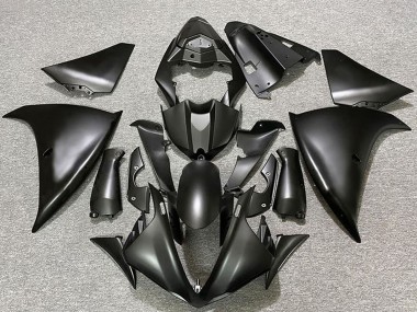 2009-2011 Matte Black Yamaha R1 Motorcycle Fairings