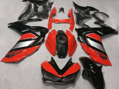 2015-2018 Red Silver Glossy Black Yamaha R3 Motorcycle Fairings