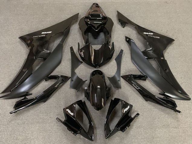 2008-2016 Glossy Black Matte Black Yamaha R6 Motorcycle Fairing Kits