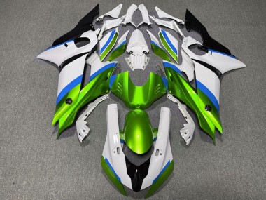 2017-2023 White Blue Green Yamaha R6 Motorcycle Fairings