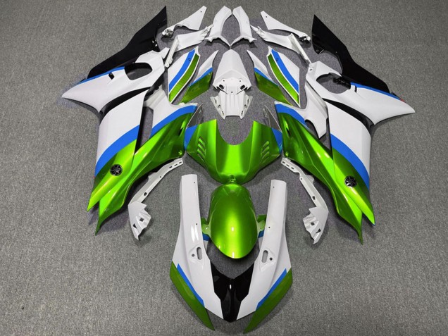 2017-2023 White Blue Green Yamaha R6 Motorcycle Fairings