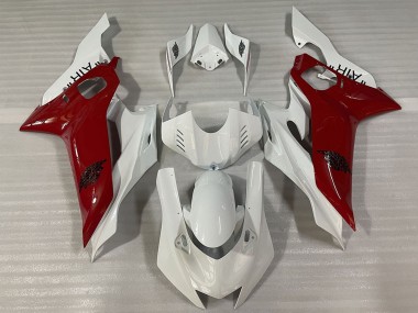 2017-2023 White Maroon Red Yamaha R6 Motorcycle Fairings