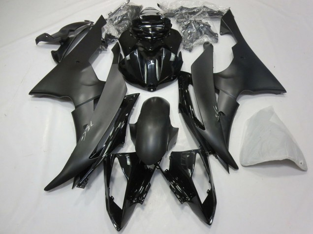 2008-2016 Glossy Black Matte Black Yamaha R6 Motorcycle Fairing
