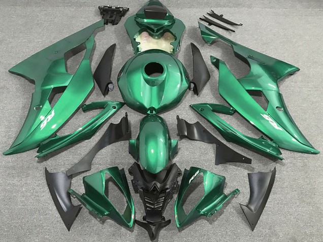 2008-2016 Green Yamaha R6 Motorcycle Fairings