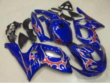 1996-2007 Blue Red Yamaha YZF600 Motorcycle Fairings