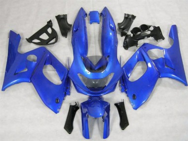 1996-2007 Glossy Blue Vibrant Yamaha YZF600 Motorcycle Fairings