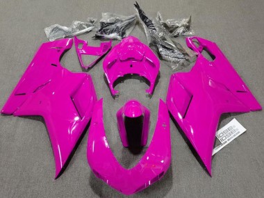 2007-2014 Glossy Pink Plain Ducati 1098 Motorcycle Fairings