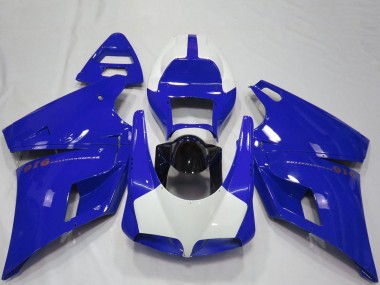 1993-2005 Blue Glossy Black Ducati 916 Motorcycle Fairings