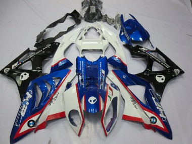 2009-2014 White Red Blue Glossy Black HP BMW S1000RR Motorcycle Fairing