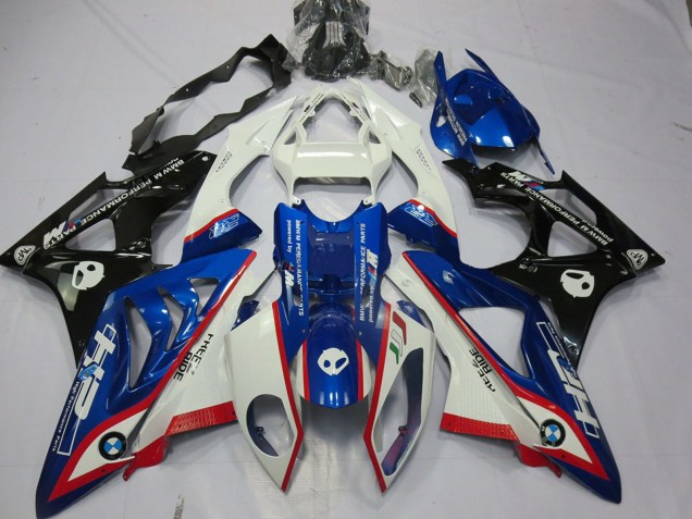 2009-2014 White Red Blue Glossy Black HP BMW S1000RR Motorcycle Fairing